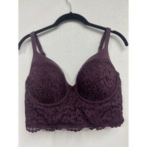 Victoria's Secret Lace Bra in Rich Plum